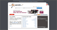 Desktop Screenshot of die-aerzte.ch